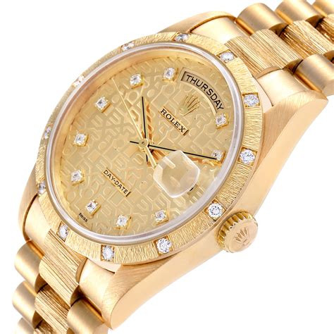 18k yellow gold rolex president|Rolex president 18k gold cost.